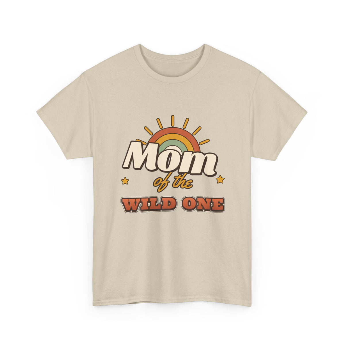 Mom of the Wild One birthday shirt – Gildan tee by Happywear