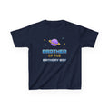 Brother of the Birthday Boy Space birthday shirt – kids Gildan tee by Happywear