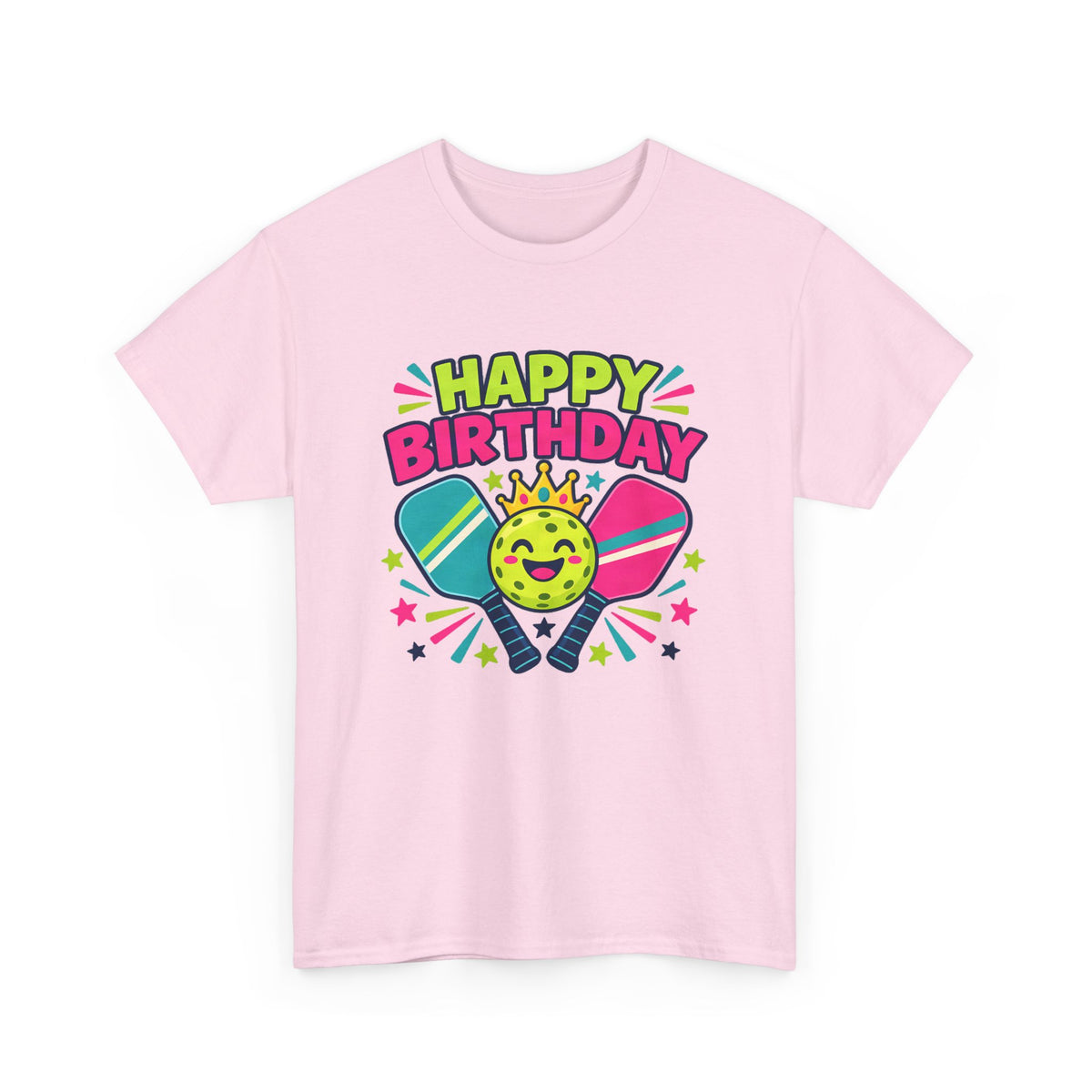 Pickleball Happy Birthday Tee