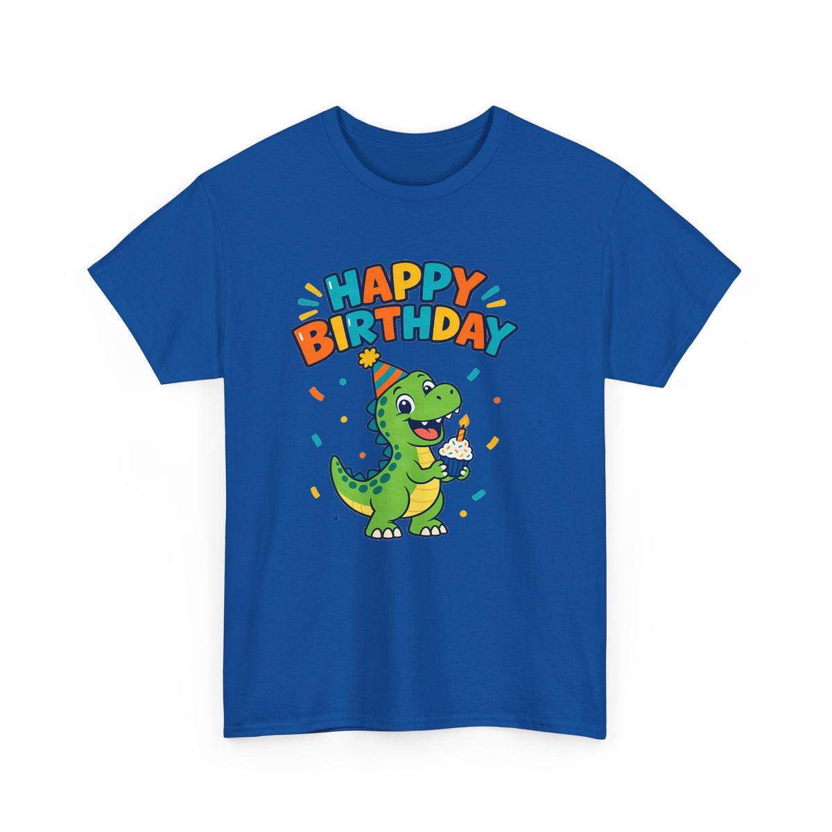 Dinosaur Party Happy Birthday Tee