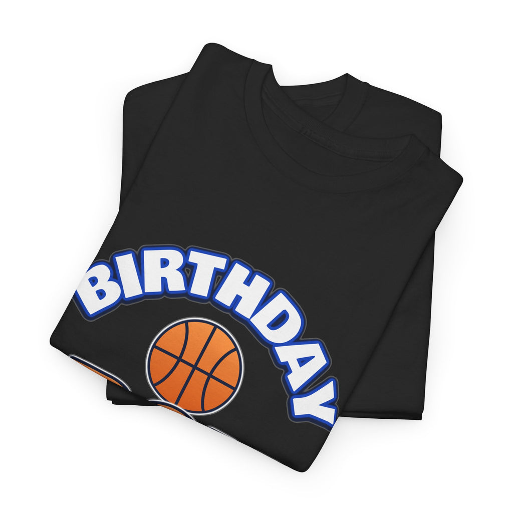 Birthday Boy MVP Basketball birthday shirt – Gildan tee by Happywear