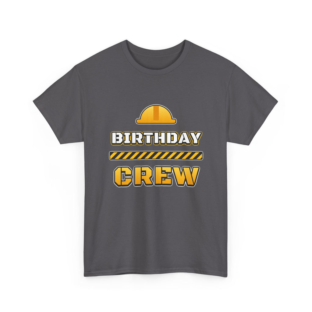 Birthday Crew Construction birthday shirt – Gildan tee by Happywear
