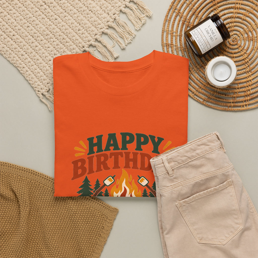 Camping Happy Birthday Tee
