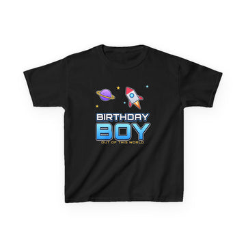 Birthday Boy Out of This World Space Tee – Kids