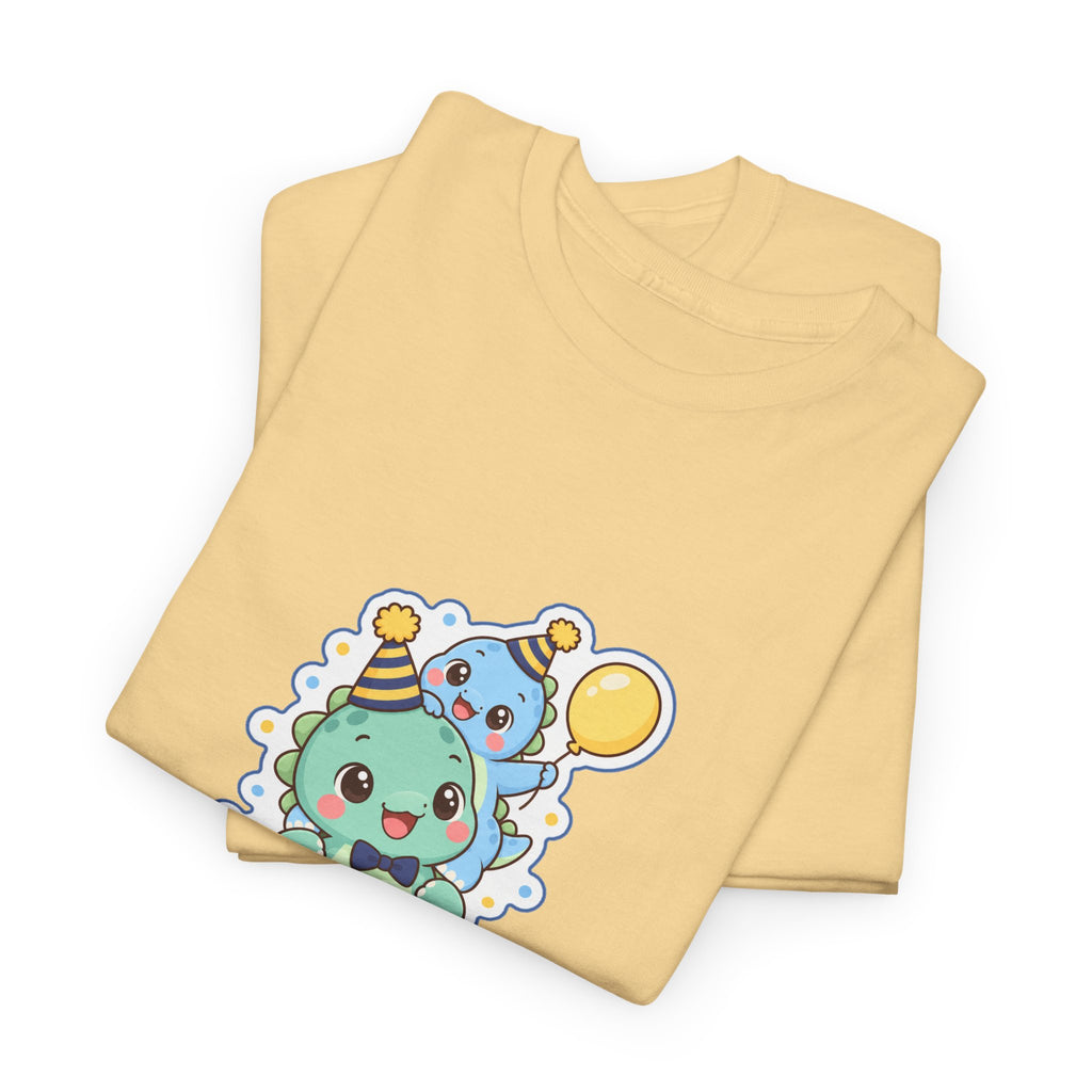 Dad of the Birthday Boy Dino birthday shirt – Gildan tee by Happywear