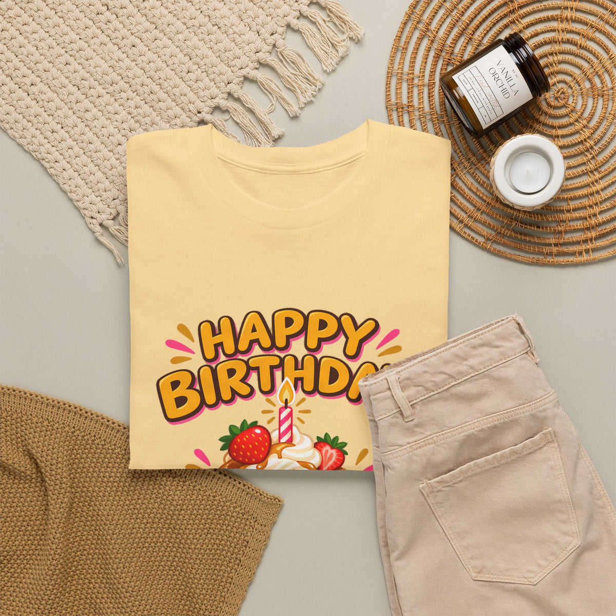 Waffle Happy Birthday Tee