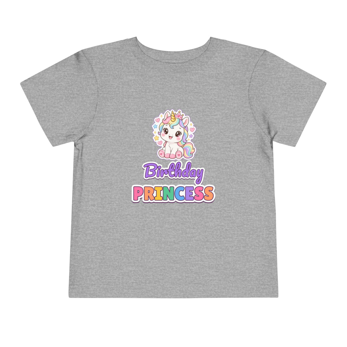 Birthday Princess Unicorn birthday shirt – toddler Gildan tee by Happywear