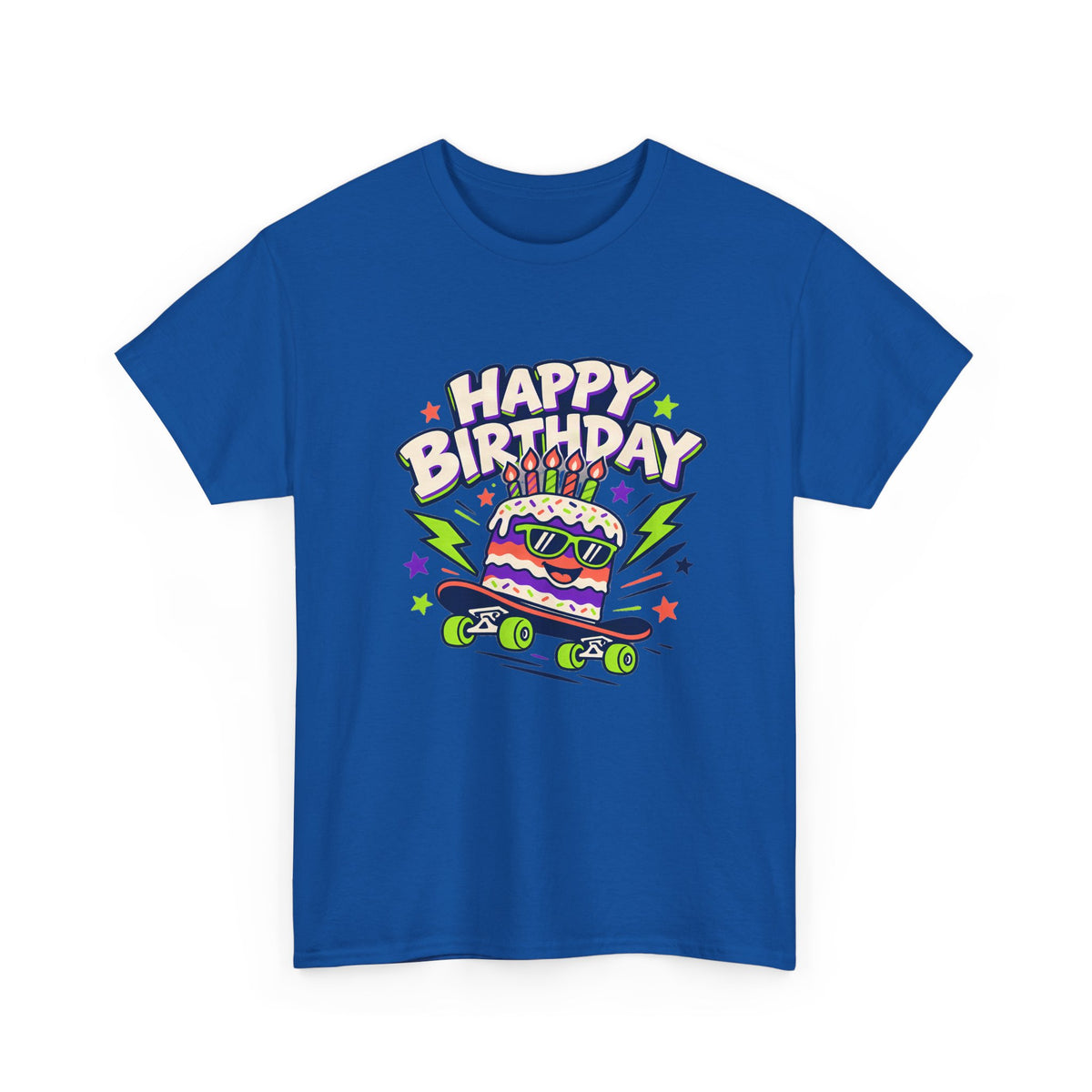 Skateboard Happy Birthday Tee