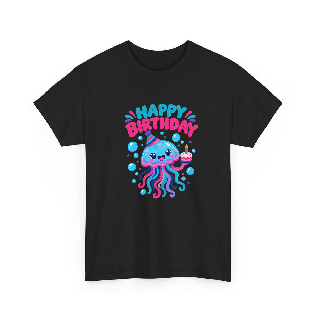 Jellyfish Happy Birthday Tee