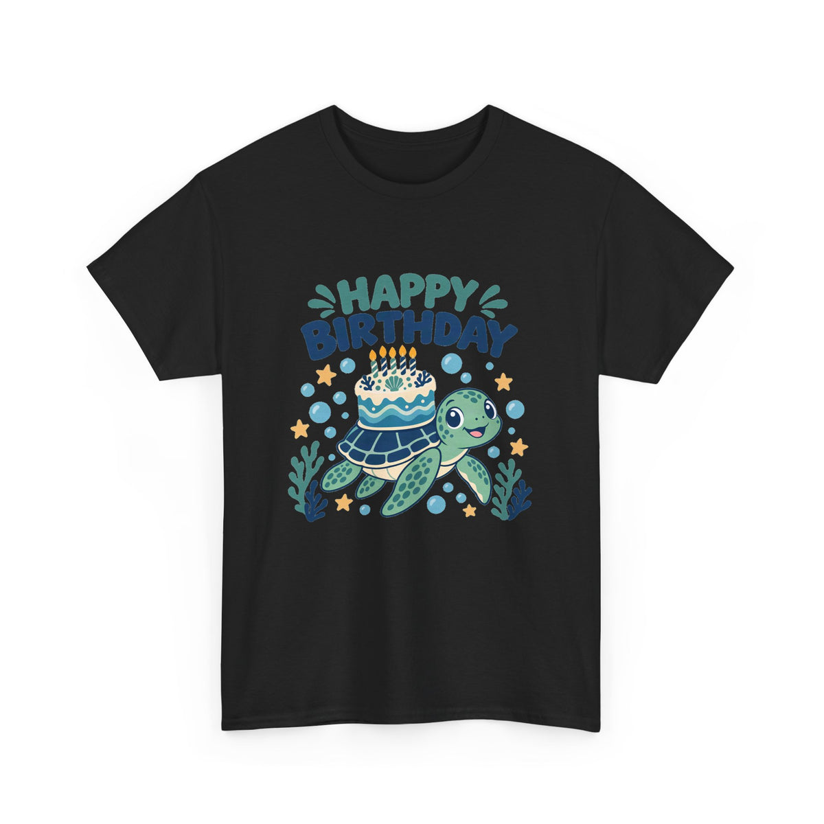 Turtle Happy Birthday Tee