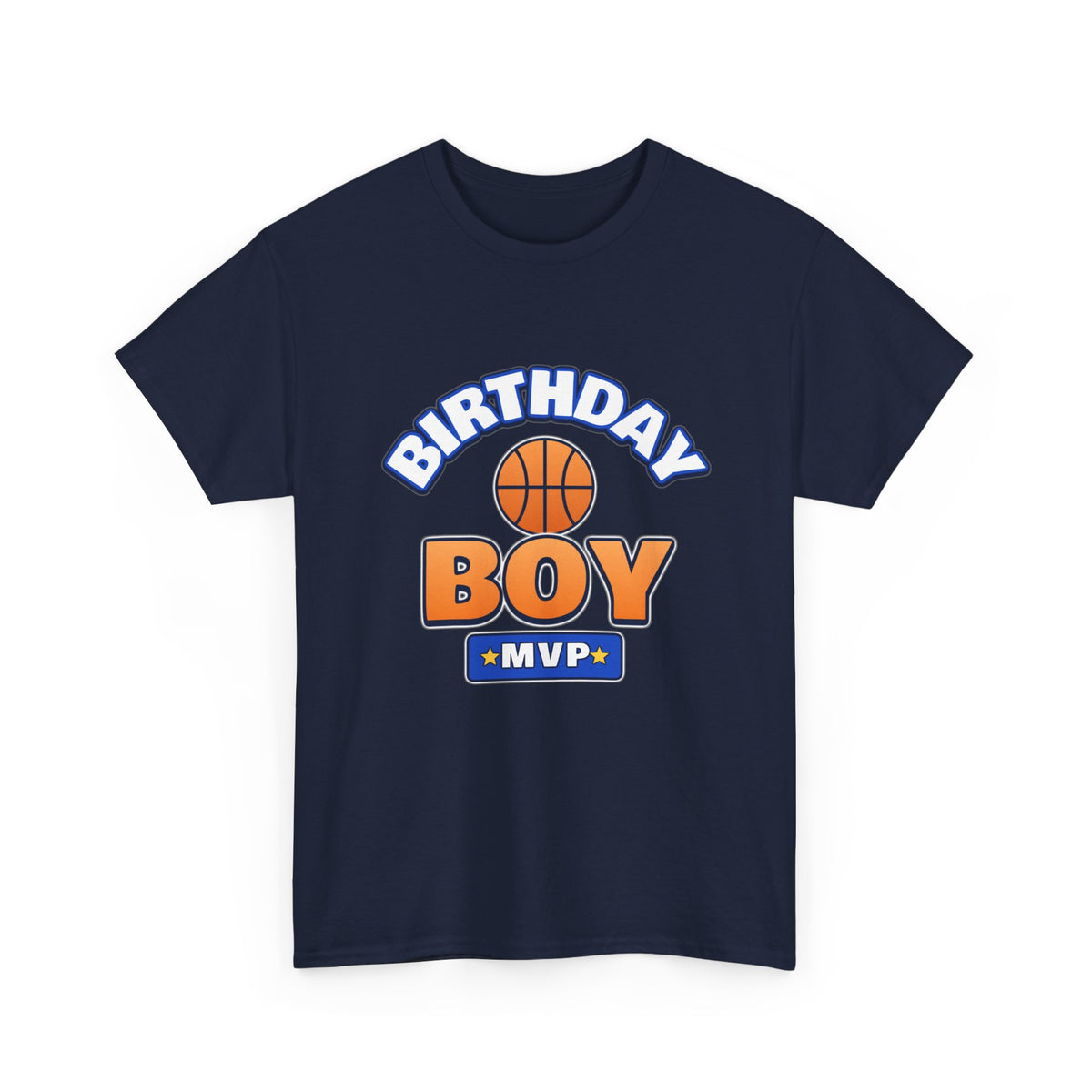 Birthday Boy MVP Basketball birthday shirt – Gildan tee by Happywear