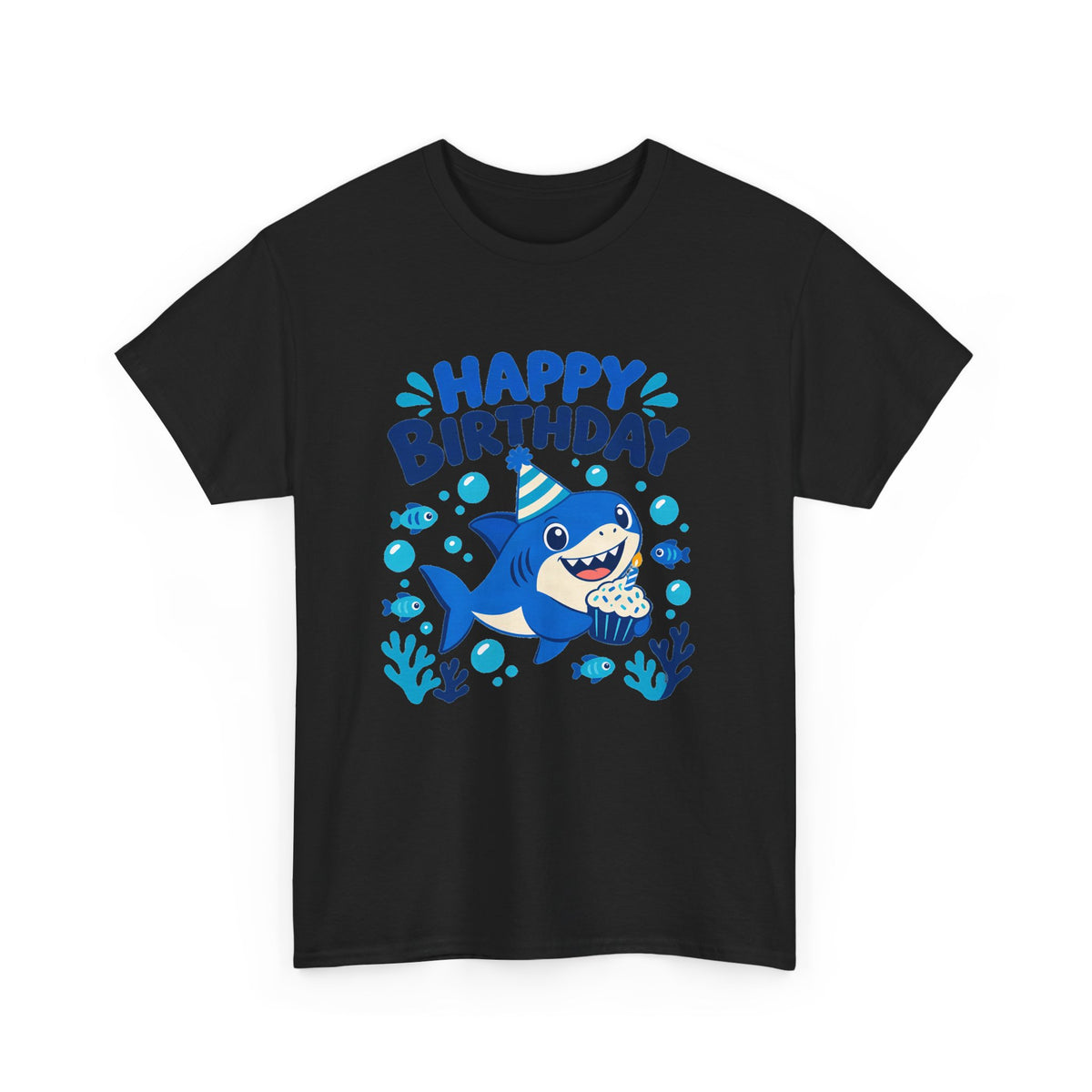 Shark Happy Birthday Tee