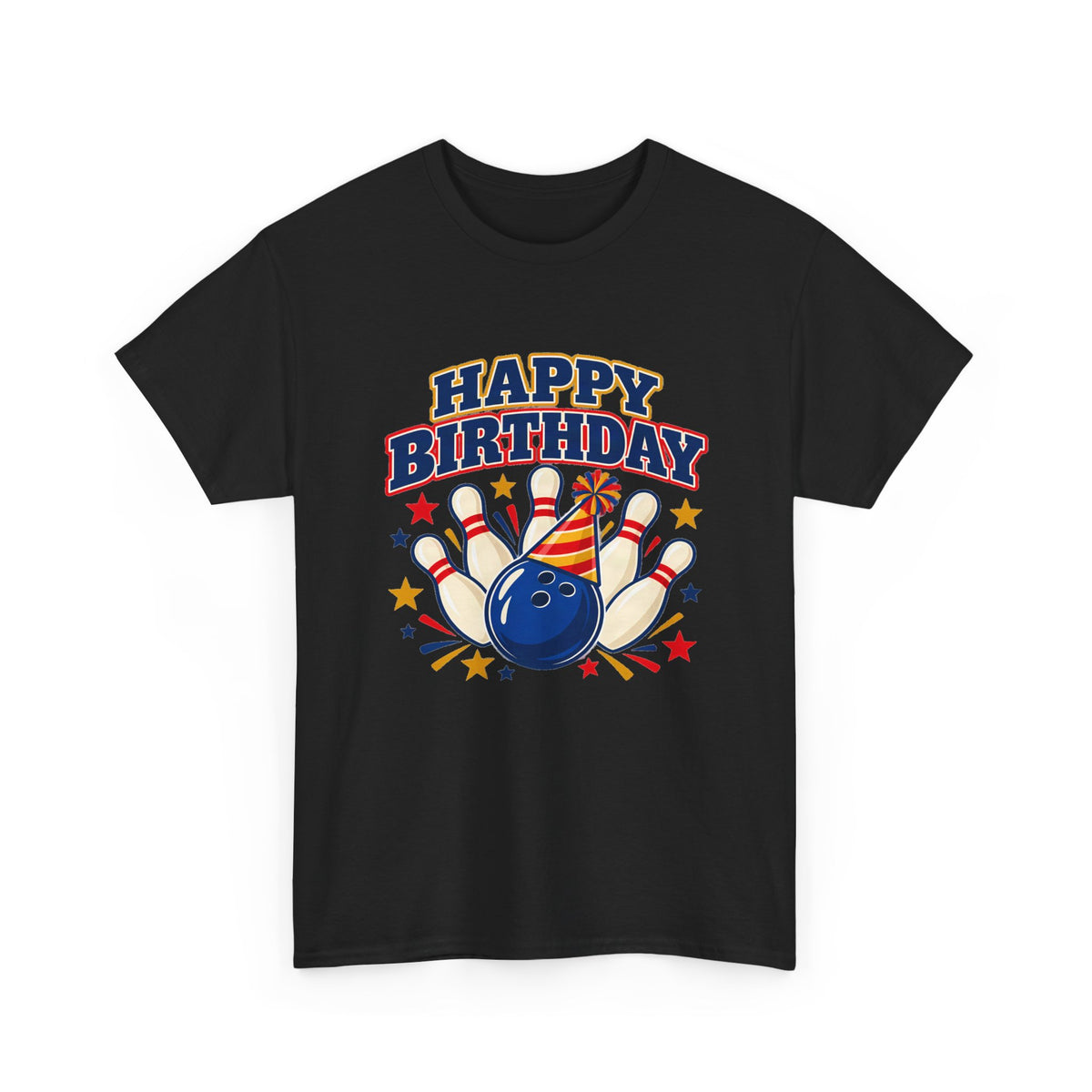 Bowling Happy Birthday Tee