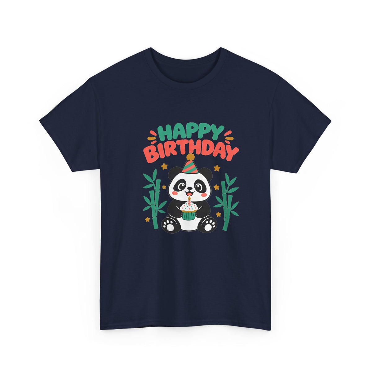 Panda Happy Birthday Tee