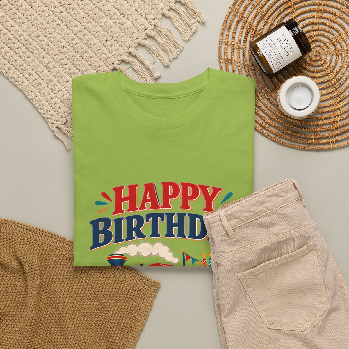 Train Happy Birthday Tee