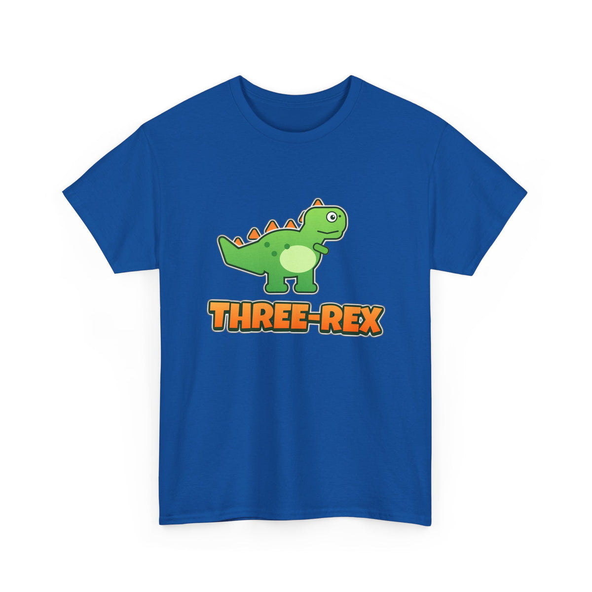 Three-Rex Dino 3rd Birthday shirt – Gildan tee by Happywear