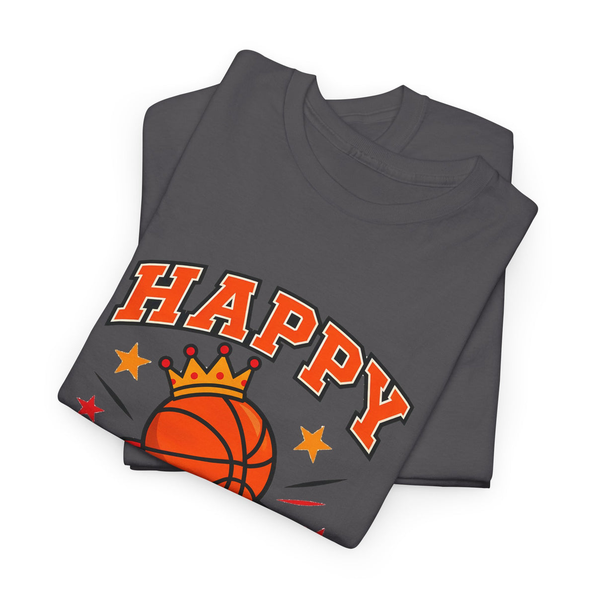 Basketball King Happy Birthday Tee