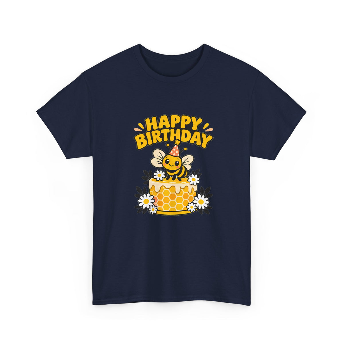 Bee Happy Birthday Tee