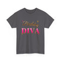 Birthday Diva Pink & Gold birthday shirt – Gildan tee by Happywear
