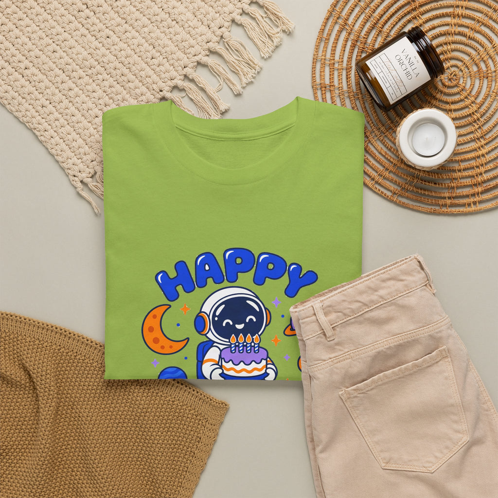 Personalized Space Astronaut Birthday Shirt – Add Name & Age