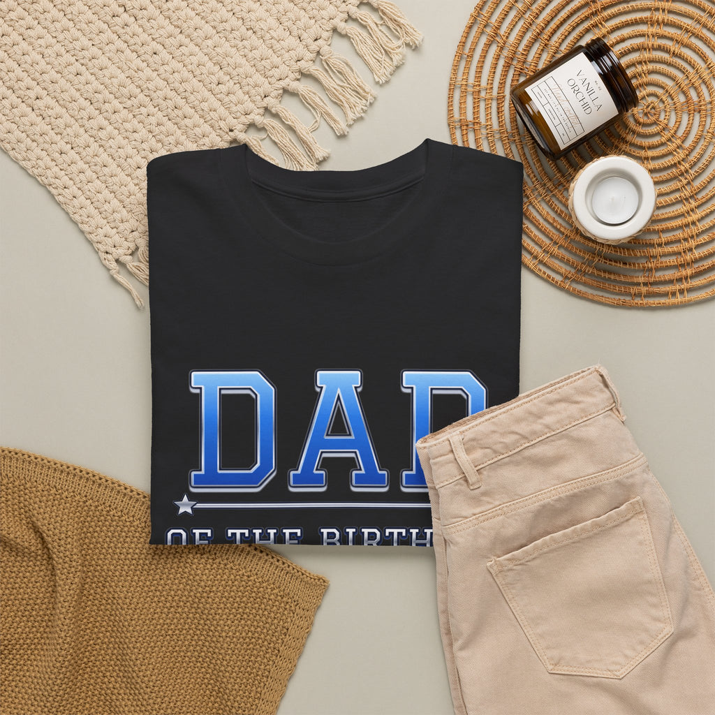 Dad of the Birthday Boy Varsity birthday shirt – Gildan tee by Happywear