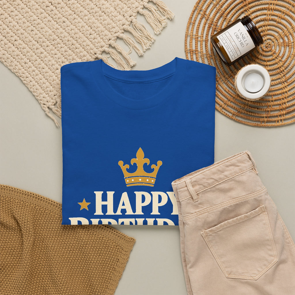 Personalized Royal Crown Birthday Shirt – Add Name & Age