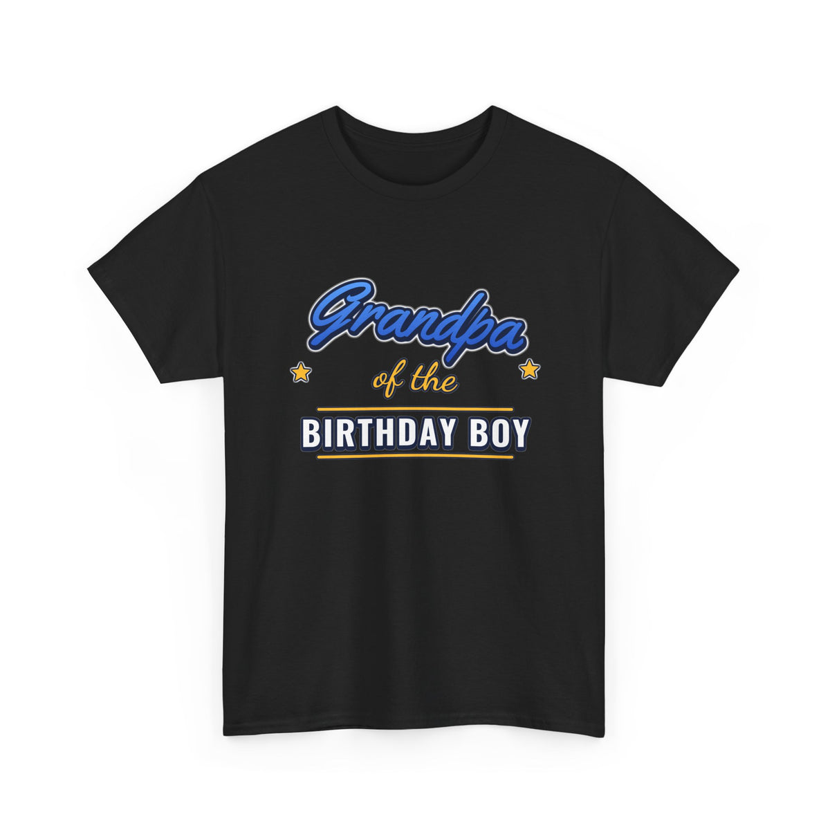 Grandpa of the Birthday Boy birthday shirt – Gildan tee by Happywear