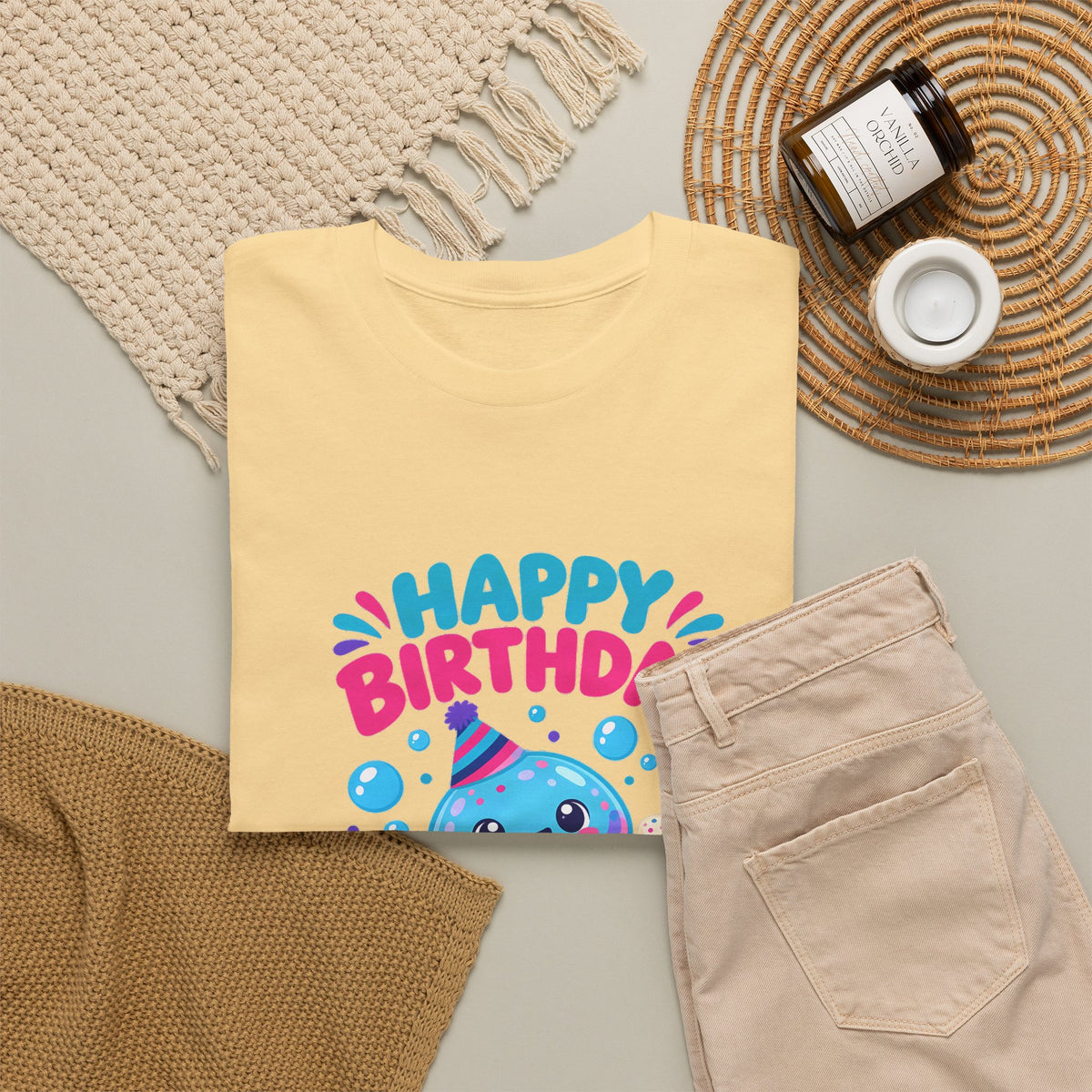 Jellyfish Happy Birthday Tee