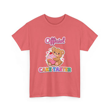 Official Cake Taster Birthday Tee