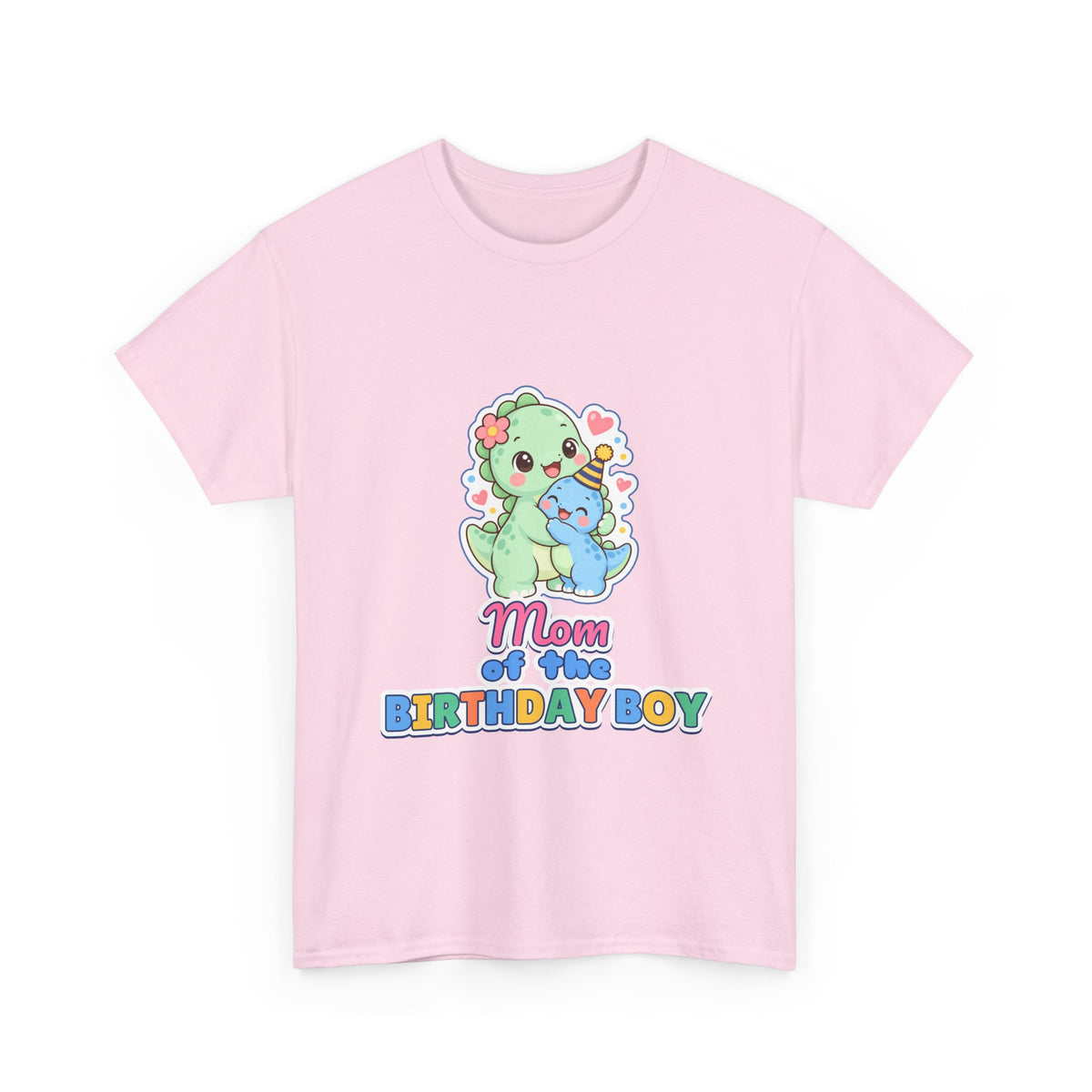 Mom of the Birthday Boy Dino birthday shirt – Gildan tee by Happywear