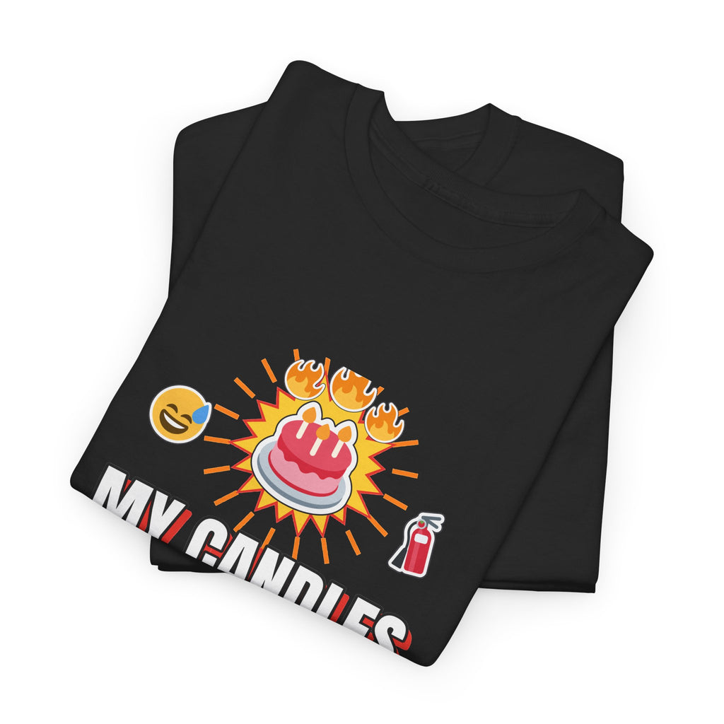 My Candles Cost More Than My Cake Funny Birthday shirt – Gildan tee by Happywear