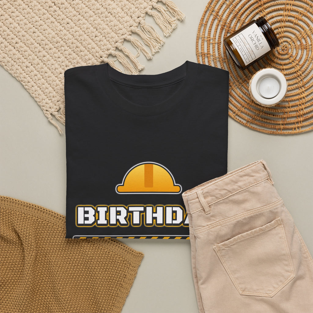 Birthday Crew Construction birthday shirt – Gildan tee by Happywear