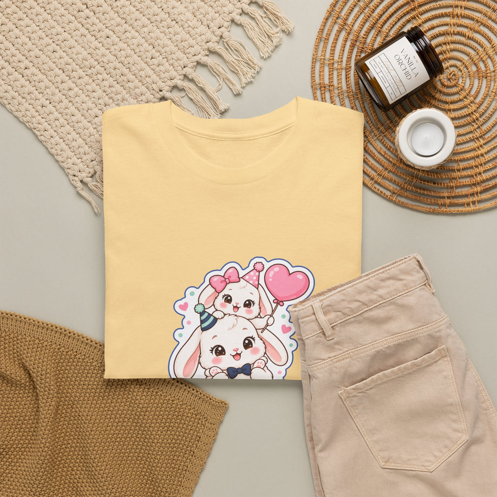 Dad of the Birthday Girl Bunny birthday shirt – Gildan tee by Happywear