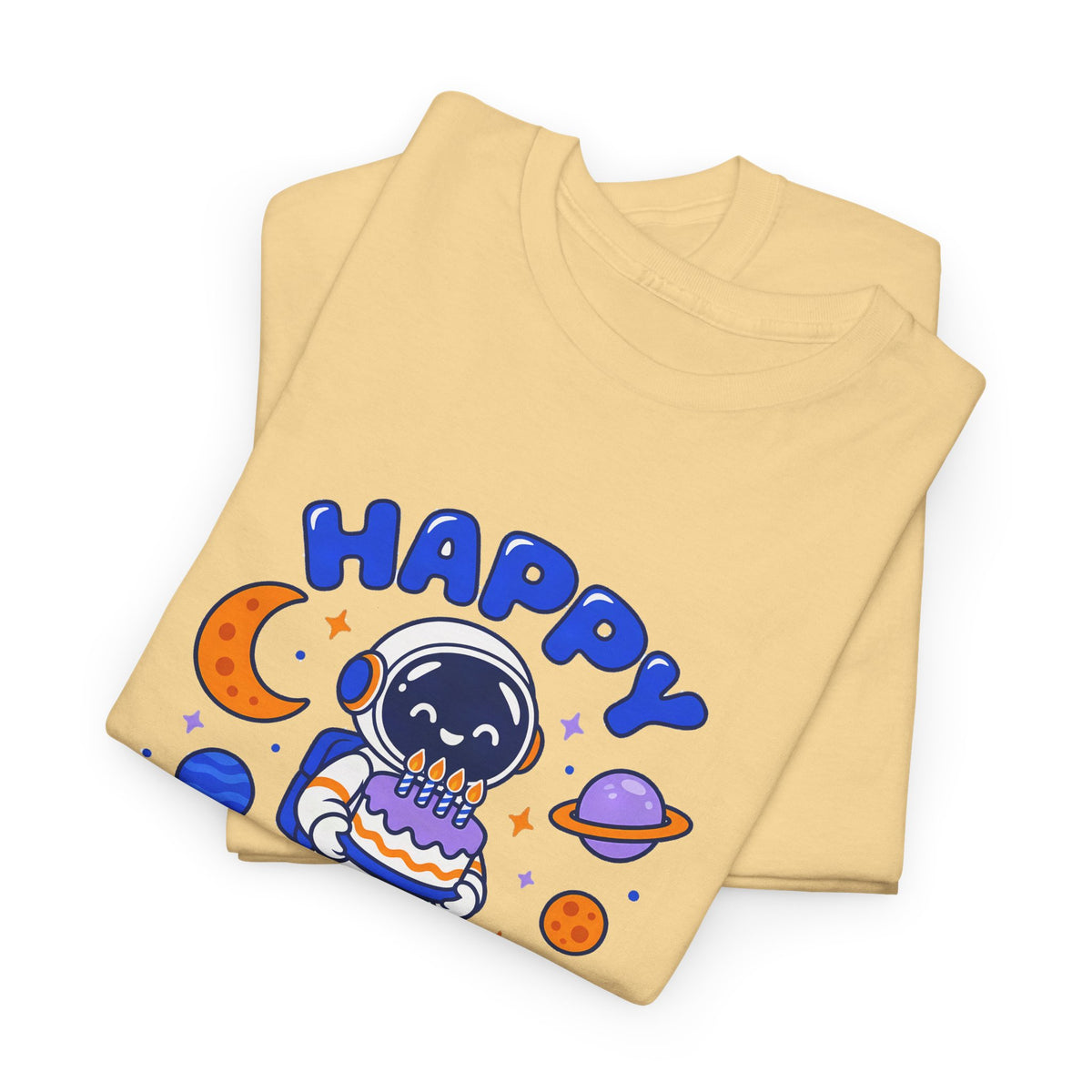 Personalized Space Astronaut Birthday Shirt – Add Name & Age