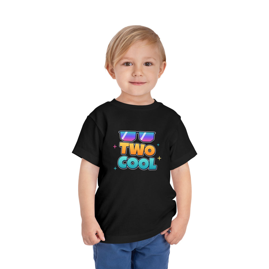 Two Cool 2nd Birthday shirt – toddler Gildan tee by Happywear
