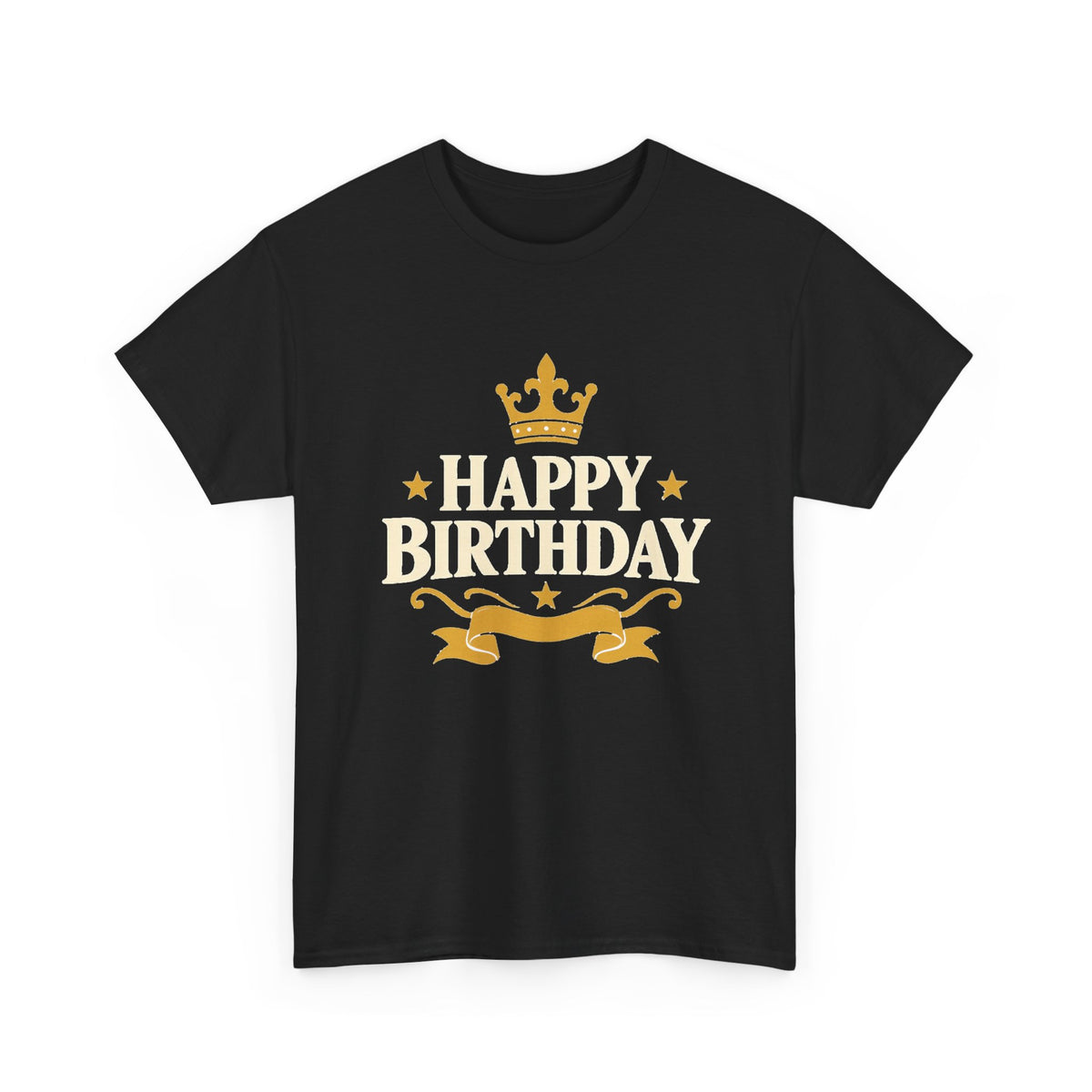 Royal Crown Happy Birthday shirt – Gildan tee by Happywear