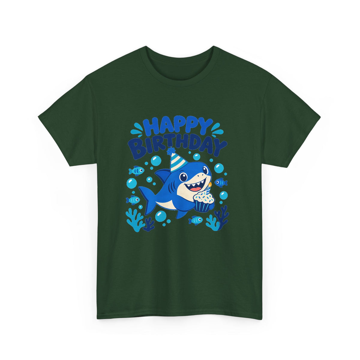 Shark Happy Birthday Tee