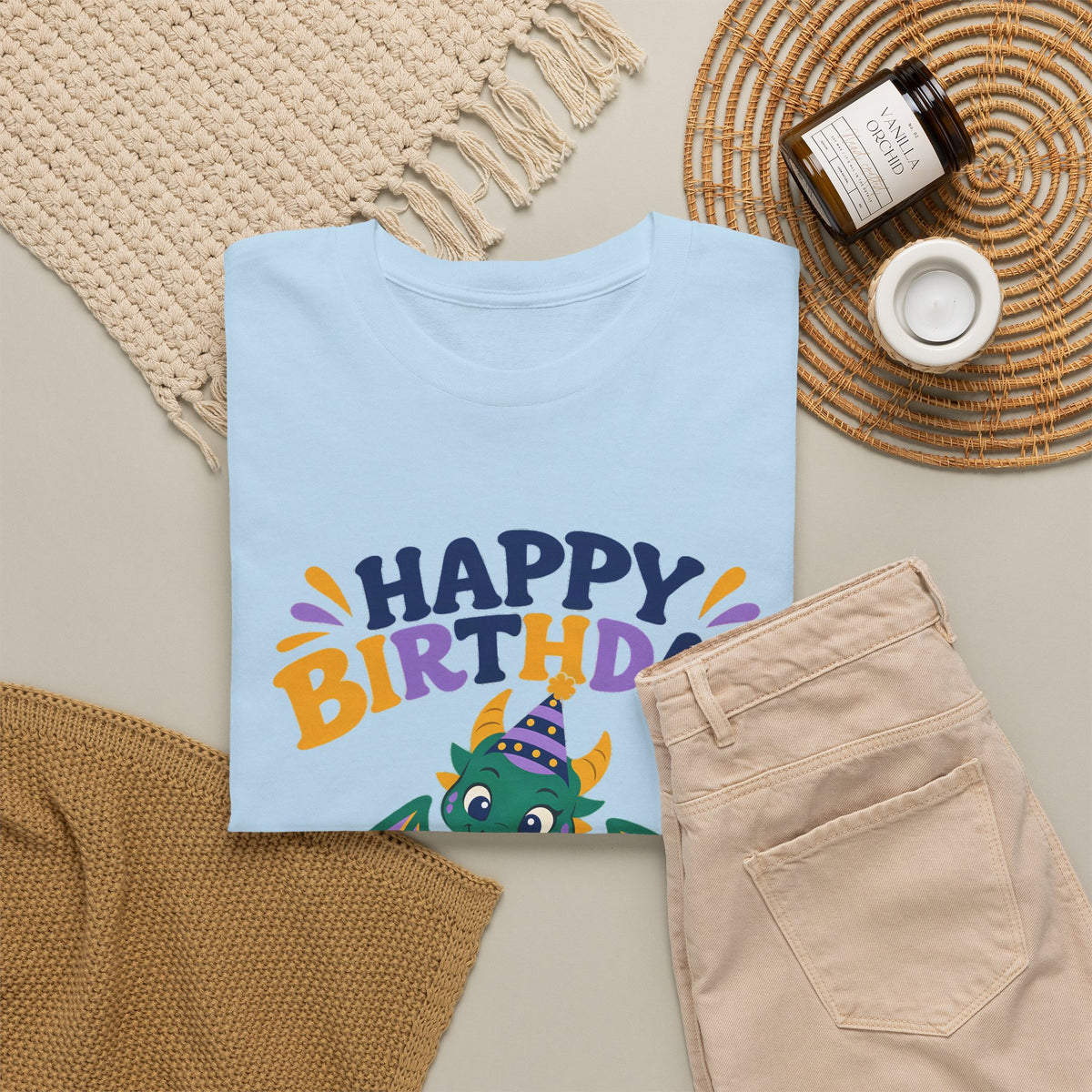 Dragon Happy Birthday Tee