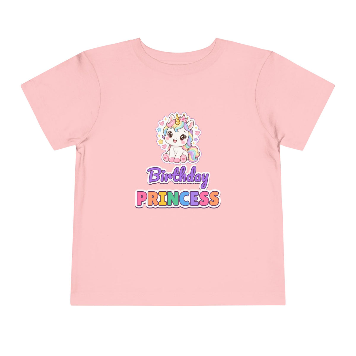 Birthday Princess Unicorn birthday shirt – toddler Gildan tee by Happywear