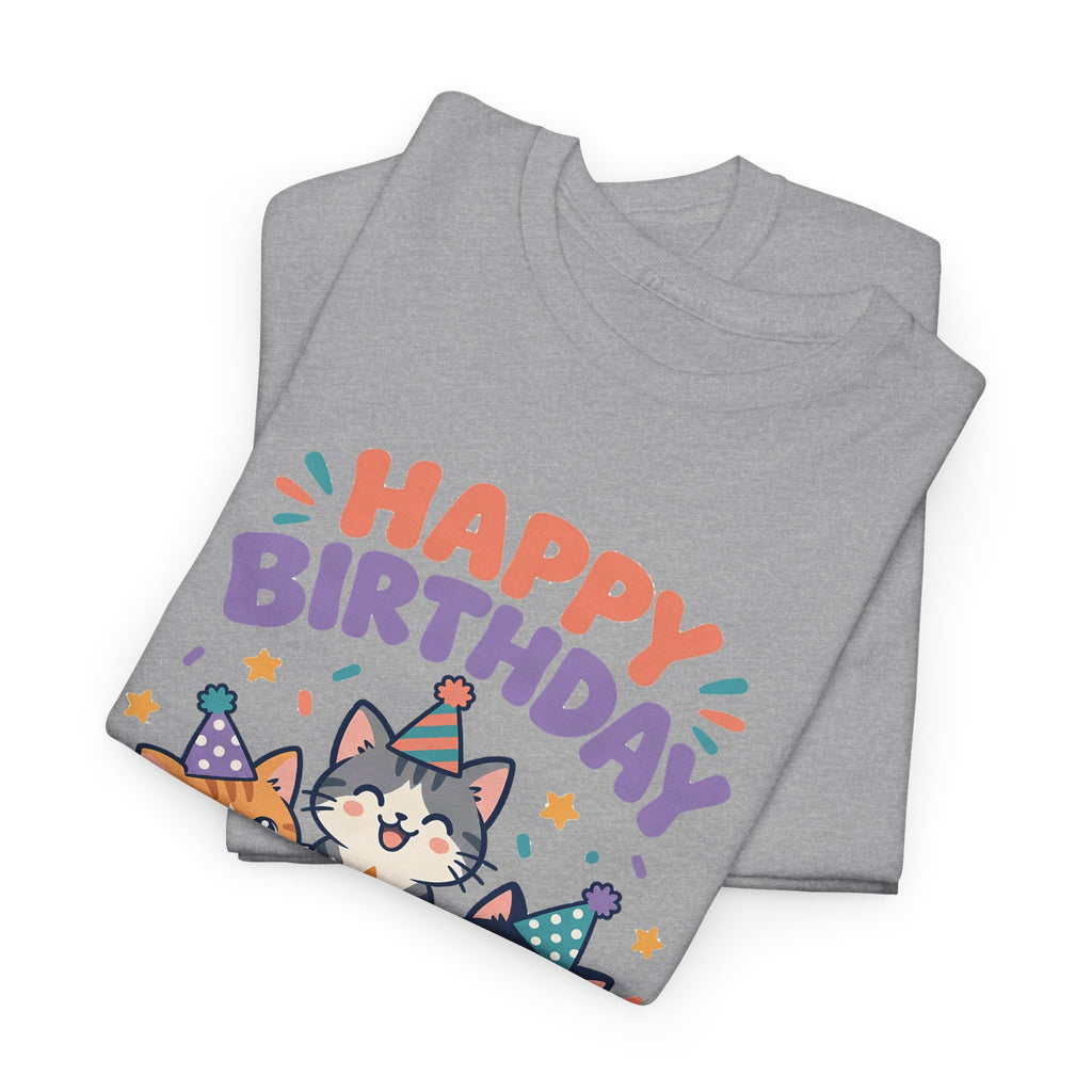 Personalized Party Kittens Birthday Shirt – Add Name & Age