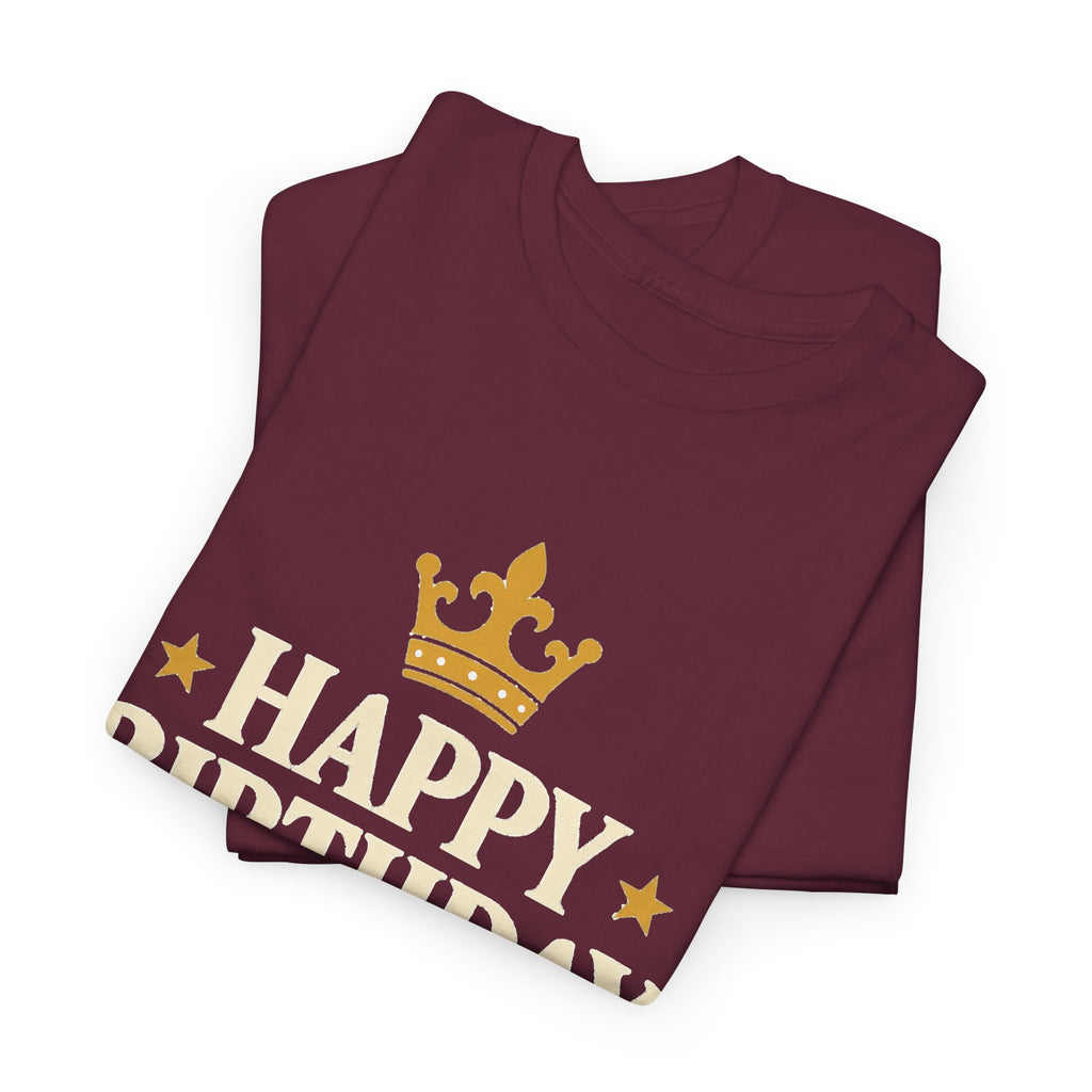Personalized Royal Crown Birthday Shirt – Add Name & Age