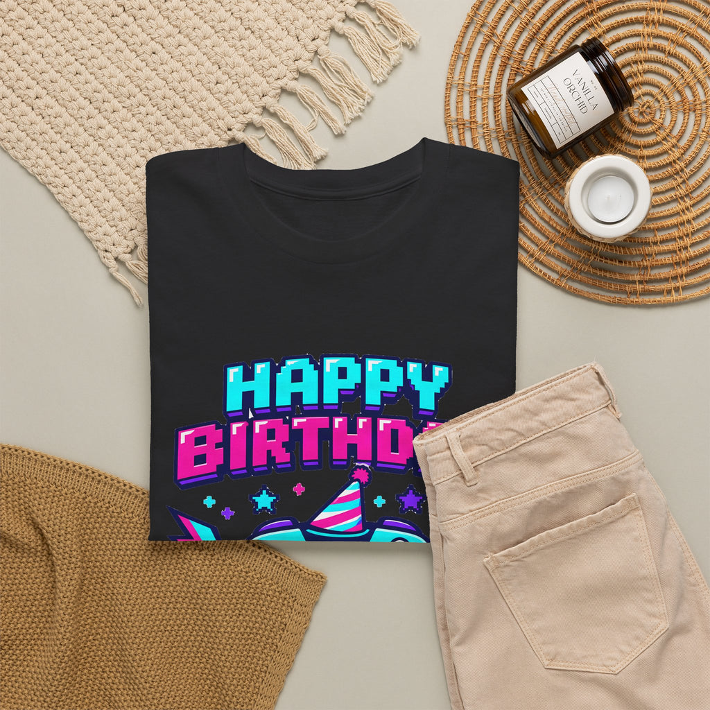 Personalized Gamer Level Up Birthday Shirt – Add Name & Age