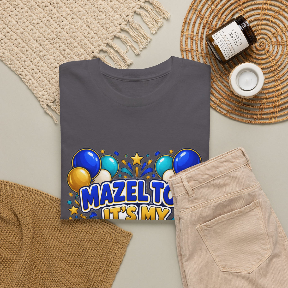 Mazel Tov It's My Birthday Tee