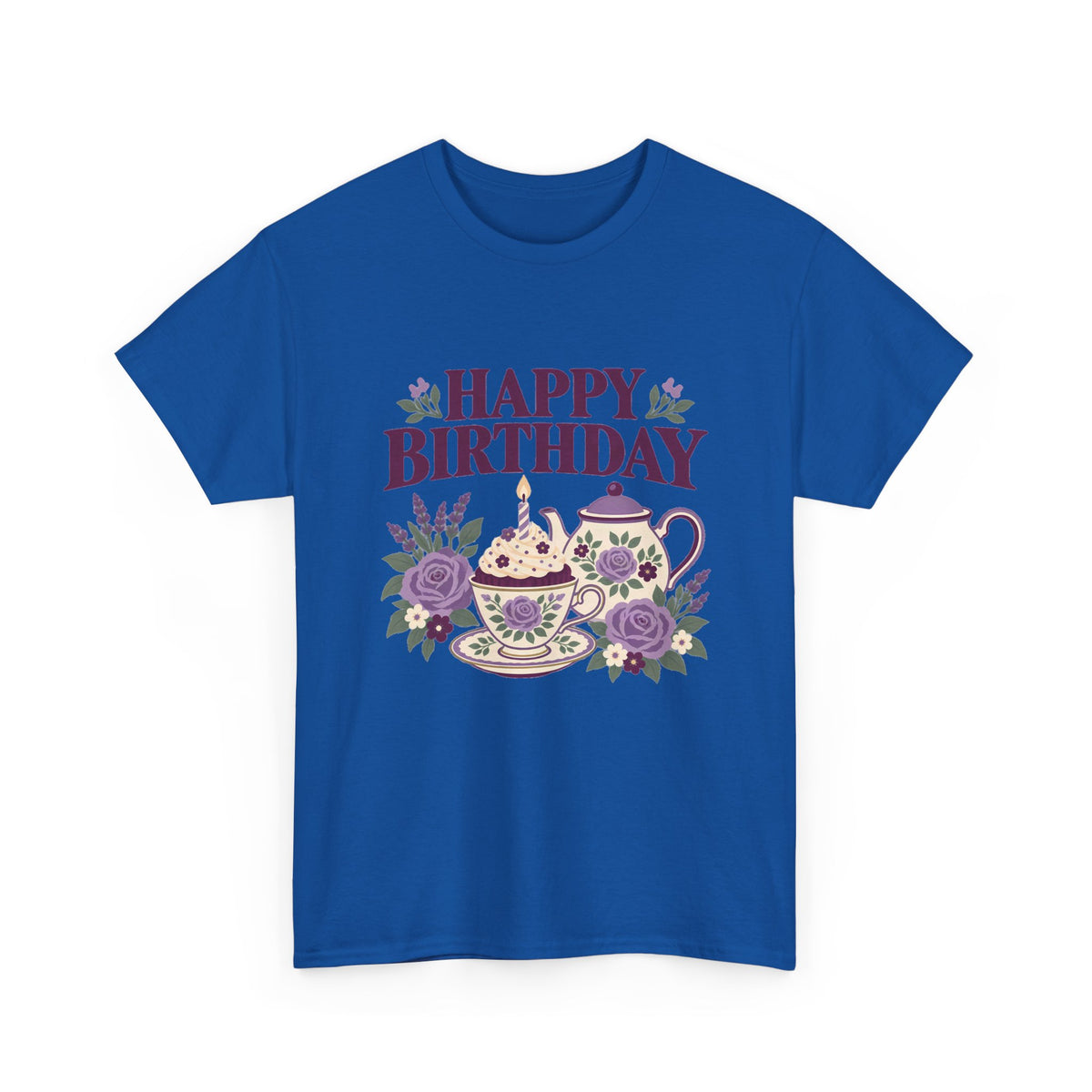 Tea Party Happy Birthday Tee