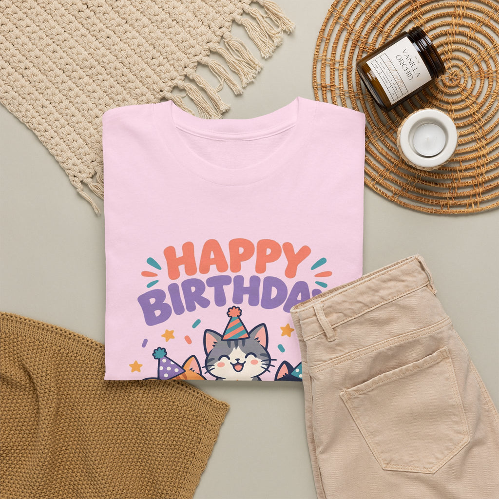 Personalized Party Kittens Birthday Shirt – Add Name & Age