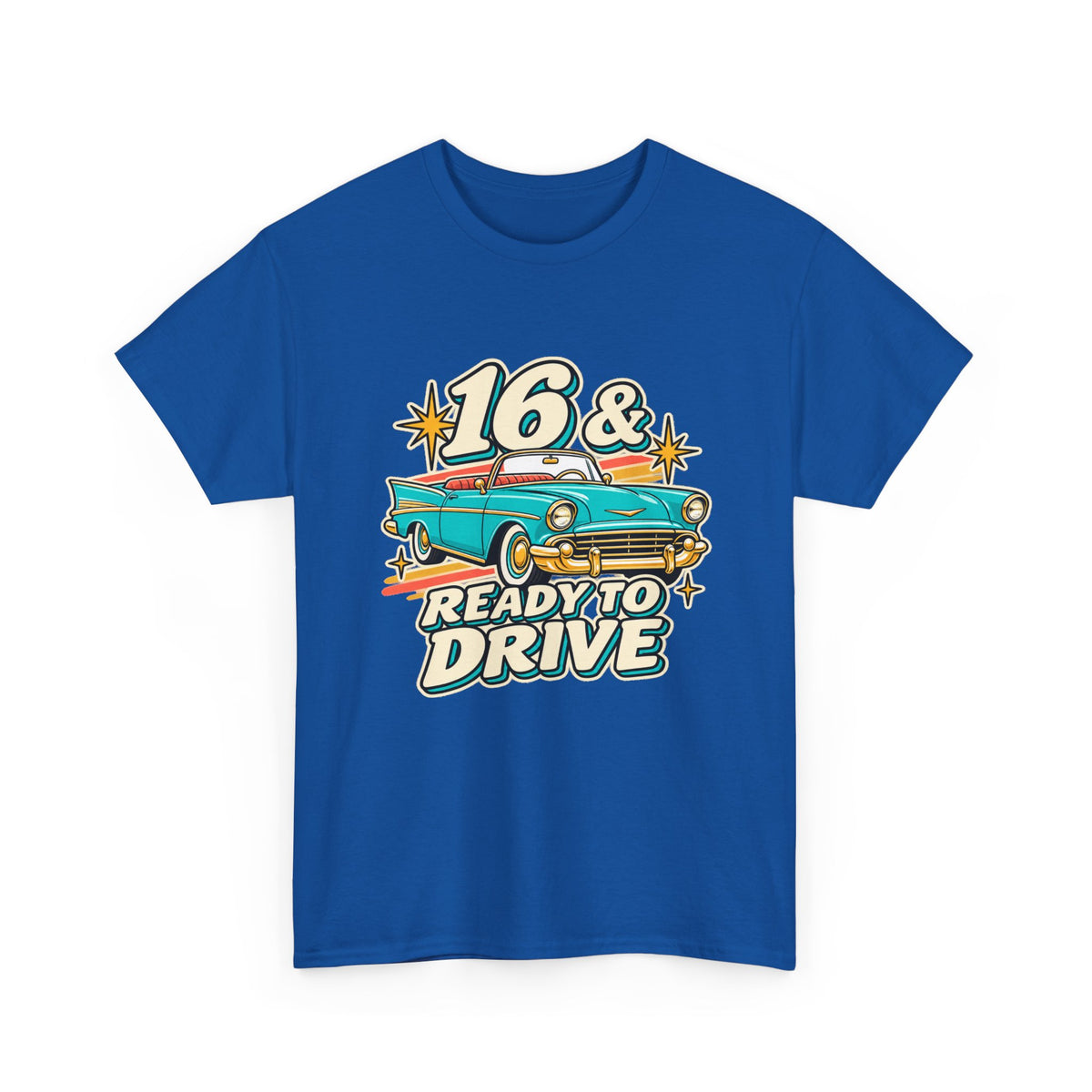 16 & Ready to Drive 16th Birthday Tee