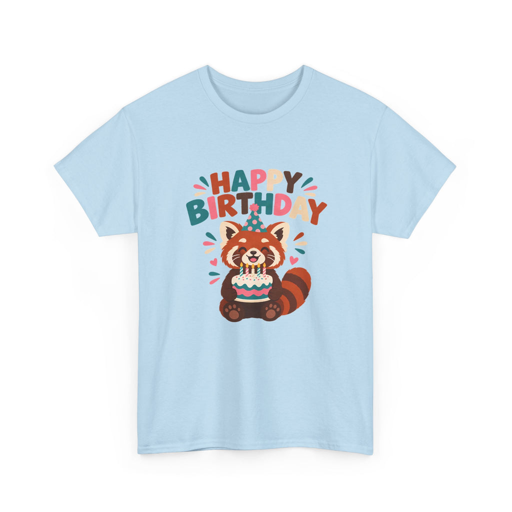 Red Panda Happy Birthday Tee