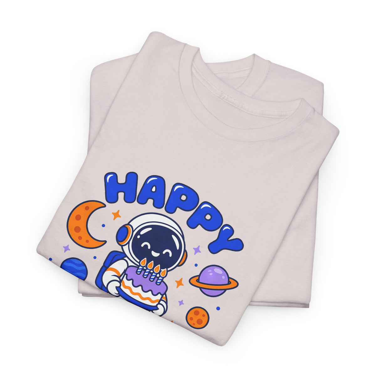 Personalized Space Astronaut Birthday Shirt – Add Name & Age