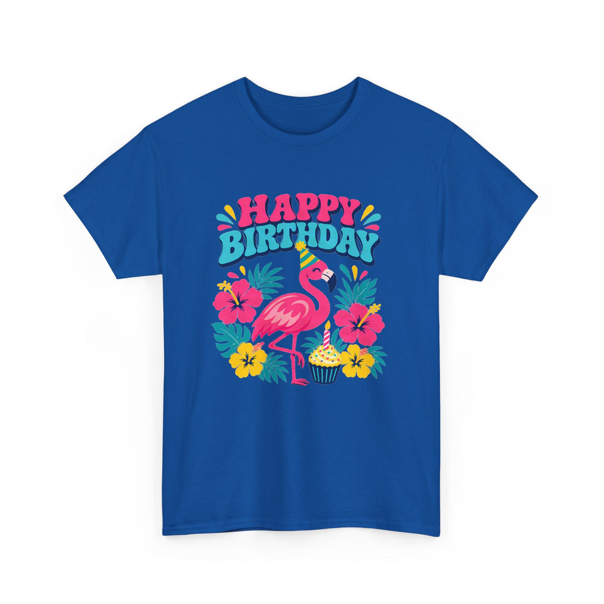 Flamingo Happy Birthday Tee