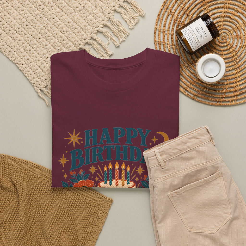 Book Lover Happy Birthday Tee